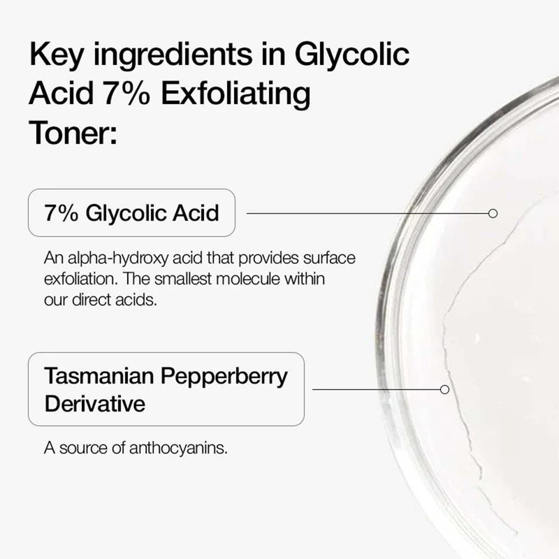 Glycolic Acid 7% Skin Brightening Toner