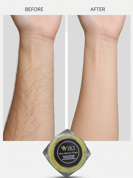 WIKI Hair Blocker Cream - Permanent Hair Removal